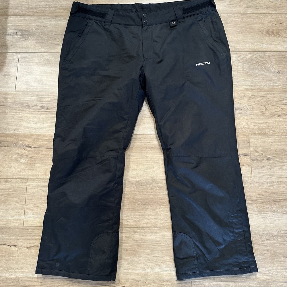 Women's 3X Reg ARCTIX 5K‎ Black Insulated Ski Snow Pants 1800X-00 3X-Large